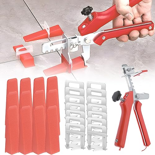 Nivellierungssystem für Fliesen, Verlegung von Fliesen mit 2mm Fugenbreite und 3-16mm Plattenstärke