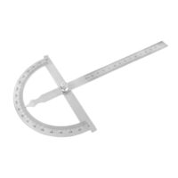 Ergonomisches Winkelmesser für professionelle Anwendungen, präzise Messungen von Winkeln und Längen mit robuster Linealarms, ideal für Schule, Holzbearbeitung, Bauwesen und DIY-Projekte