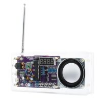 Heemol FM Radio Lötbaukasten, DIY Radio Kit mit Digital Display und Soldering Set für Erwachsene und Anfänger zum Löten lernen