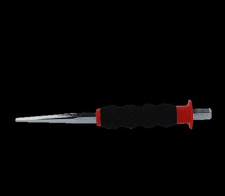 Durchtreiber von KS Tools, Ø 3 mm konisch, Metall und andere Materialien durchtritt, hochwertiges Werkzeug für Heimwerker und Profis, Chrom-Molybdän-Gefüge, hohe Festigkeit und Langlebigkeit