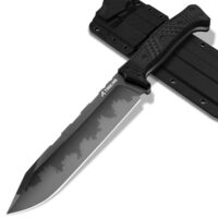 Bushcraft Survival Machete mit starker Klinge und ergonomischem Griff