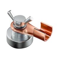 Magnetische Schweißklemme - verstellbarer Bodenmagnet, langlebiger Kupfer-Elektrodenhalter für Metallarbeiten, Schneiden, Kfz-Reparatur und professionelle Werkstatt mit hoher Stromleitfähigkeit und Kapazität von bis zu 500 A Ampere