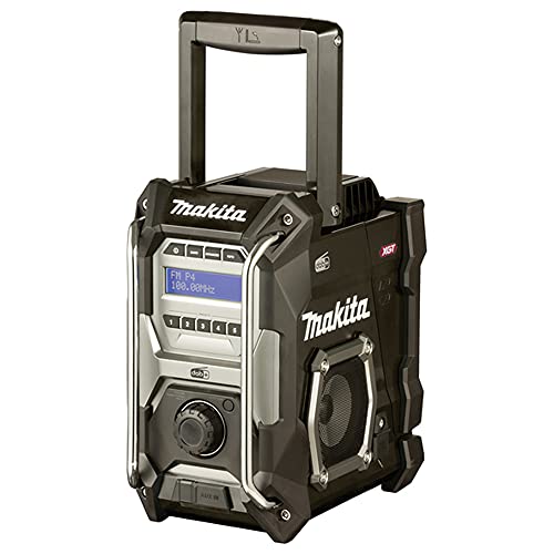 Ein Baustellenradio mit kompaktem Design und leichter Bauweise, das für Handwerker und Berufsmänner geeignet ist. Es verfügt über eine maximale Ausgangsleistung von 4,9W x 2 und unterstützt DAB/DAB+-Empfang.