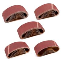 Schleifband SI FANG 75 x 533 mm, 25 Stück Schleifbänder für Polieren von Metall und Holz, verschiedene Körnungen verfügbar