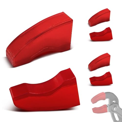 Schutzbacken für Knipex Zangen, TPU-Material, 3 Paar, 87 XX 250, Sanitär-Armaturen-Zange