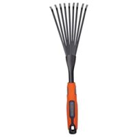 BLACK+DECKER Handharke - 38,8 cm - Ergonomischer Griff - Leicht zu Hängen - Schwarz/Orange