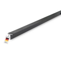 Blizz-Z Abziehstange T-Profile, Länge: 3 m, Höhe: 30 mm, Stärke: 4 mm für das präzise Abziehen von losen Materialien wie Splitt, Sand und Estrich, Made in Germany