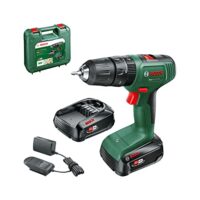 Bosch Akku Schlagbohrschrauber EasyImpact 18V-40 mit 2 Akkus und 18 Volt System, im Koffer, vielseitiges Werkzeug für Bohren, Schrauben und mehr