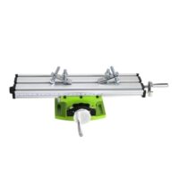 Drehmaschine für DIY-CNC-Bearbeitung, Verbundtisch Arbeitstisch Mit Kreuzschlitten Zum Fräsen Bohrbank Multifunktionsverstellbar X-Y, für die DIY-CNC-Bearbeitung von Holzstein