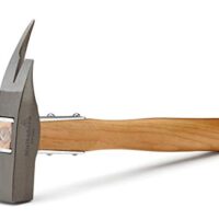 Hultafors Latthammer KP 650, handgeschmiedeter Klauenhammer mit Stiel aus Hickory, hochwertiger Handwerkerhammer