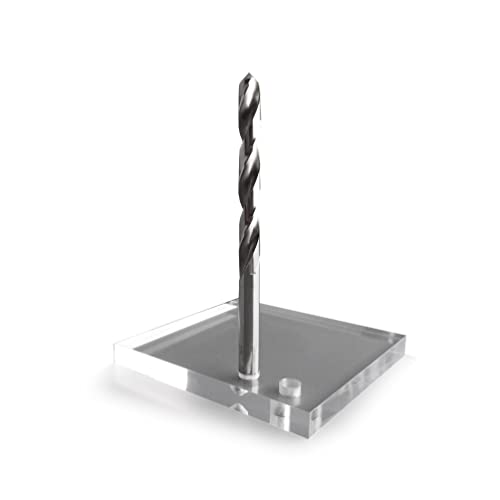 LOBOTEC Bohrer Acrylglas HSS Ø 8 mm für sauberes und sicheres Bohrergebnis bei der Arbeit mit Acryl und Kunststoffen