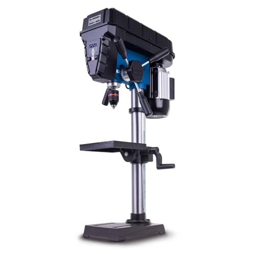 Scheppach Tischbohrmaschine TBM250Vario mit 60mm Bohrtiefe, Leistung 600W und Präzision für Holz, Kunststoff & Metall