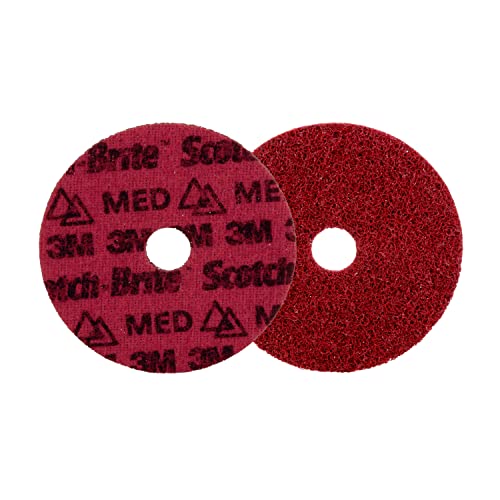 Scotch-Brite Präzisions-Vliesscheibe PN-DH Mittel 125 mm x 22,23 mm 25 Stück