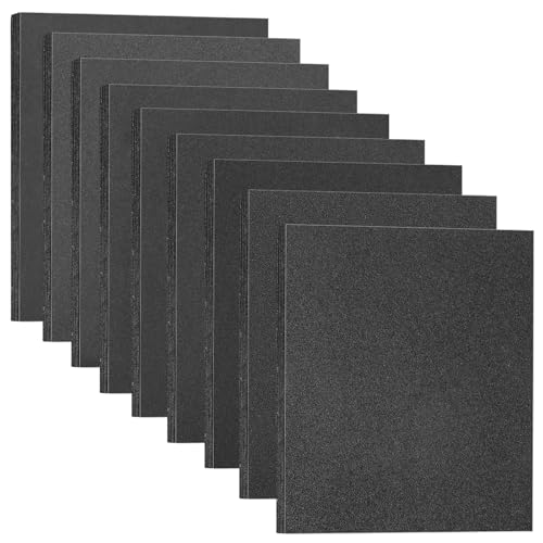 Schleifpapier Set, 18 Stück, verschiedene Körnungen, für Auto, Holzmöbel und Metall, wasserdicht, Siliziumkarbid