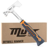 Trockenbauhammer Beil mit 400 g Kopfgewicht und ergonomischem Griff - Drehhammer für Trockenbauprojekte
