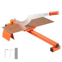 VEVOR Vinylschneider 304,8 mm, Laminatschneider mit Schnittwinkelanschlag und Gummigriff für das Schneiden von Vinyl und Laminat
