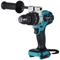 Bürstenloser Akku-Schlagbohrschrauber für Makita 18V Batterie, 13mm Zoll Bohrfutter, 2-Gang Getriebe, 21 Drehmomentstufen Elektrischer Schlagschrauber Bohrhammer