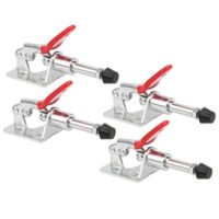 Die 4-teilige Kippklemme GH-301AM ist ein Werkzeug für mechanische Arbeiten, Holzbearbeitung, Schweißen und elektronische Montage. Sie bietet eine feste Verriegelungslast von 45 kg und ein ergonomisches Design.