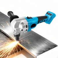 Elektrischer Blechknabber mit 360° drehbarer Knabberkopf für Edelstahl und Aluminium-Schneiden