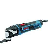 Bosch Professional Multi-Cutter GOP 55-36 Professional, 550W, 8.000 – 22.000 min-1, inkl. 1x StarlockMax BIM Tauchsägeblatt MAIZ 32 APB, Curved-Tec, Wood + Metal