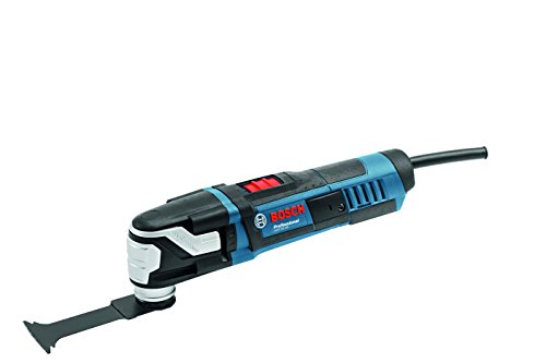 Bosch Professional Multi-Cutter GOP 55-36 Professional, 550W, 8.000 – 22.000 min-1, inkl. 1x StarlockMax BIM Tauchsägeblatt MAIZ 32 APB, Curved-Tec, Wood + Metal