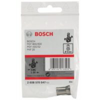 Hochwertige Spannzange ohne Spannmutter von Bosch Professional mit 6 mm Größe und blauer Farbe, ideal für verschiedene Anwendungen