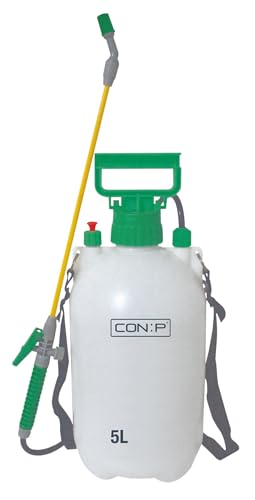 Handpumpe mit verstellbarer Düse und Sprühflasche für Gartenpflege aus hochwertigem Kunststoff
