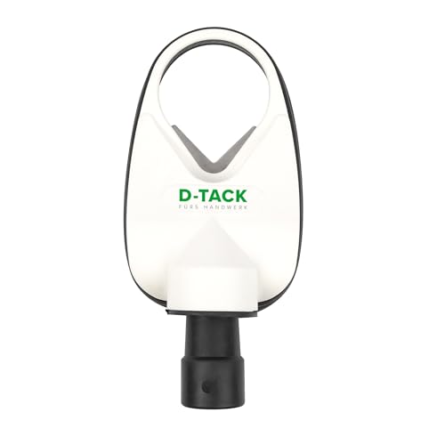 D-TACK Staubfänger für Bohranlagen, kompatibel zu allen Bohrern, bis 72 mm Durchmesser, mit Stahlrahmen und 3-Stufen-Adapter