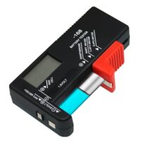 Universeller Batterietester für AA, AAA, C, D, 9V und 1.5V Batterien mit digitaler LCD-Anzeige