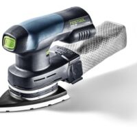 Festool Akku-Deltaschleifer DTSC 400 Basic 18 V im Systainer, hochwertiges Werkzeug für Schleifen von Oberflächen mit bürstenlosem Motor und StickFix Schleifschuh