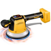 Fliesenleger Maschine elektrische für Dewalt 18V,20v, elektrische Fliesenvibrator 148 x 148 mm Saugnapf 10 Gänge Einstellbar 160kg Aufnahmekapazität von Fliesen & Wandfliesen (Ohne Akku)
