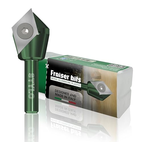 Multifunktionaler V-Nutfräser für Gravuren, CNC und Oberfräse