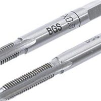 BGS 1900-M5X0.8-B, hochwertiger Gewindebohrer mit M5 x 0,8 mm und zweifacher Präzision für das Bohren von Gewinden
