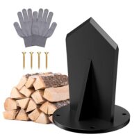 Manueller Holzspalter für Outdoor und Indoor, robuster Anzündholz Spalter aus Kohlenstoffstahl, Handholzspalter Anzündholz Spalten Werkzeug