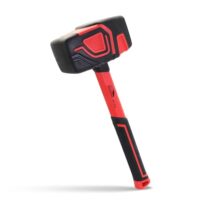 Houseran Gummihammer 1100g, Schonhammer, Pflasterhammer für Tischlerarbeiten und Handwerksarbeiten, hochelastischer Gummikopf, ergonomisches Griffdesign