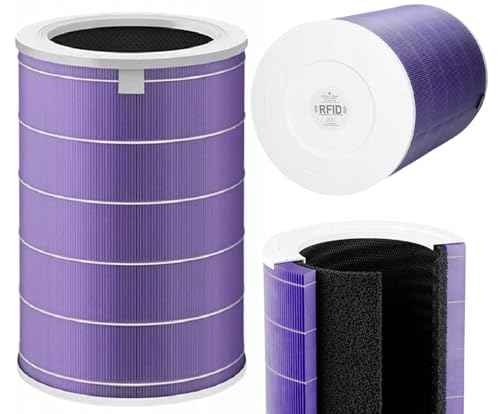 Luftreiniger Filter für Xiaomi Mi Air Purifier, INFLOO Produkt mit vierlagigen HEPA-Filter und Aktivkohle, entfernt Staub, Pollen und schädliche Gase