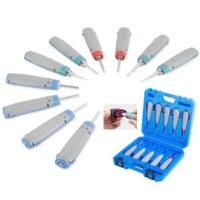 JRready JRconDRK21A10-01 Entriegelungswerkzeug-Kit, neues Auspinwerkzeug mit Schutzhülle, kompatibel mit Deutsch DT Series