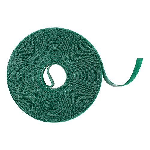 Grünes Gartenband, selbstklebendes Klettband für Pflanzenpflege und -sicherung