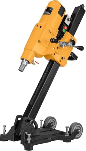 Drillmaschine W4350W auf einem Stand für Nass- und Trockenbohren