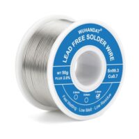 Hochwertiger Lötzinn mit 99,3 % Zinn und 0,7 % Kupfer für sicher und sauberes Löten in der Elektronik und Elektrotechnik