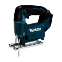 Makita 18V Akku-Pendelhubstichsäge DJV186Z, leistungsstarke Säge für Heimwerker mit variabler Hubzahl und Pendelhubstufen, ergonomischer Softgriff und neigbare Platte.