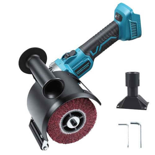 Satiniermaschine für Holz, kompatibel mit Makita 18V, bürstenloser Motor und integrierte Führungrolle