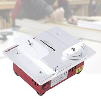 Miniatur-Tischkreissäge-für-präzise-Holzbearbeitung-Kleine-Carving-Machine-220V-9200-9500RPM-Tischsägen-Holzbearbeitung-Schneiden-Tragbare-Präzisions-Tischkreissägen-Table-Saw-für-DIY-Hand-Modellierung-Kunststoff-Metall-Schneiden