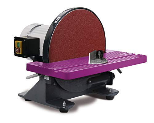 Tellerschleifmaschine mit neigbarem Schleiftisch, 900-W-Motor und Oberflächenbearbeitung von Metallen