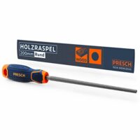Hochwertige Raspel mit umlaufendem Hieb H2 für die Bearbeitung von Rundungen in Hartholz oder Weichholz, Profi Holzfeile