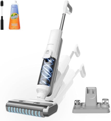 Proscenic F10 Ultra Nass Trockensauger mit LCD-Anzeige und Selbstreinigungsfunktion für harte Boden reinigen