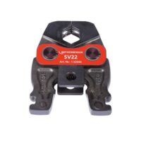 Pressbacken Kontur mit Rothenberger Logo und spezifischen Angaben wie 015264X und SV22