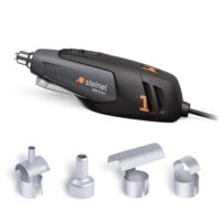 Steinel Heißluftpistole HM Stick, 350 W Heißluftfön, 400°-500°C, LED-Arbeitslicht, Heißluftgebläse zum Basteln und Modellbau