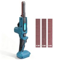 Multischleifer mit kabelloser Schleifmaschine, Akku Bandschleifer 18-21V für DIY-Projekte