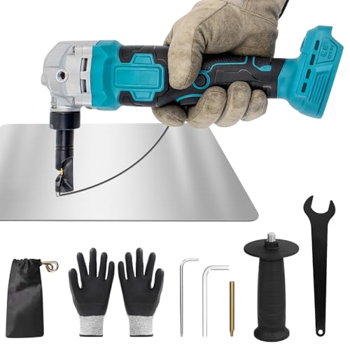 Blechknabber für Makita 18V, kabelloser Blechnibbler mit hoher Geschwindigkeit von 1900 HPM und bürstenlosem Motor.